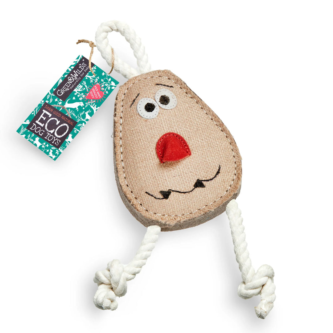 Spud Nik potato dog toy