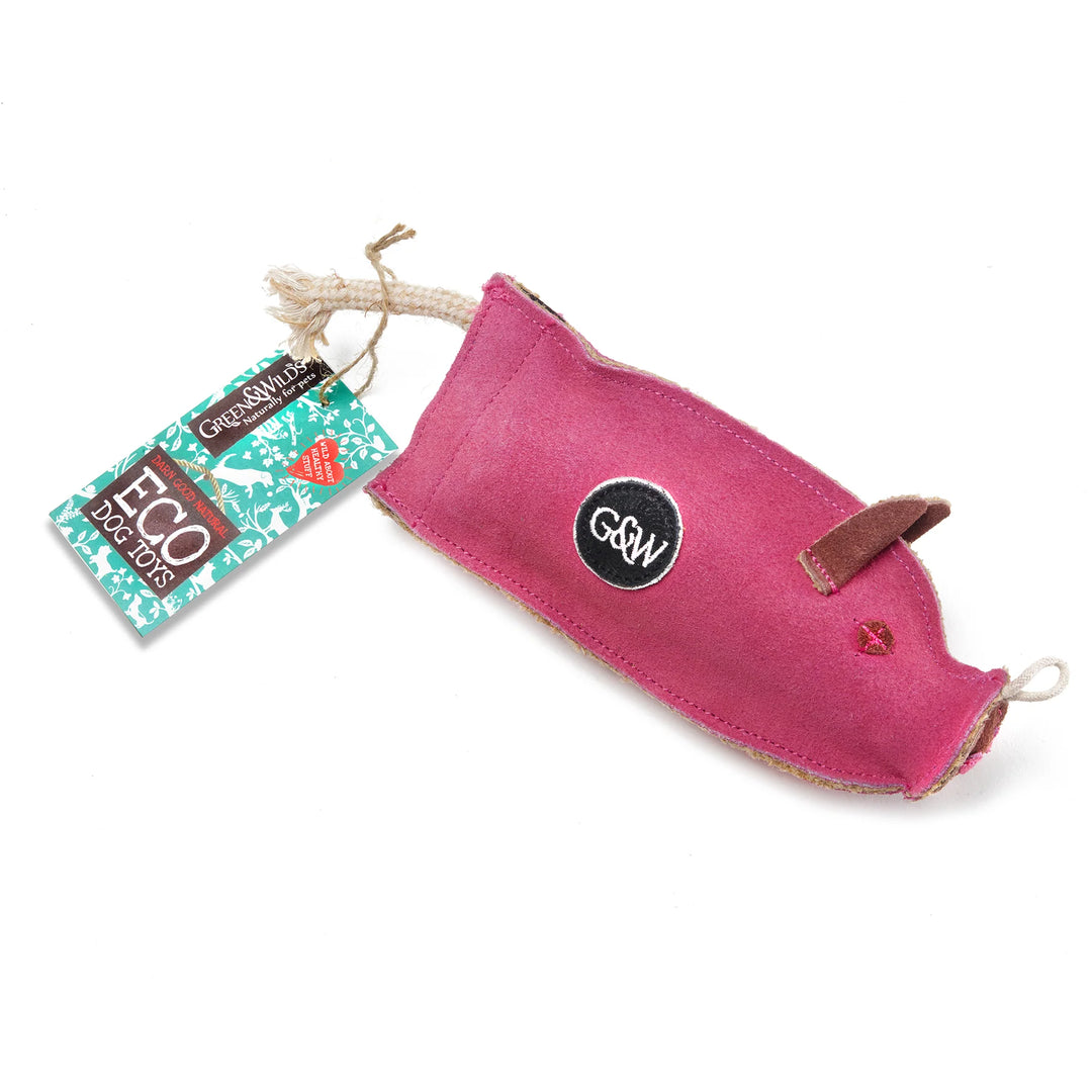 Peggy the Pig dog toy