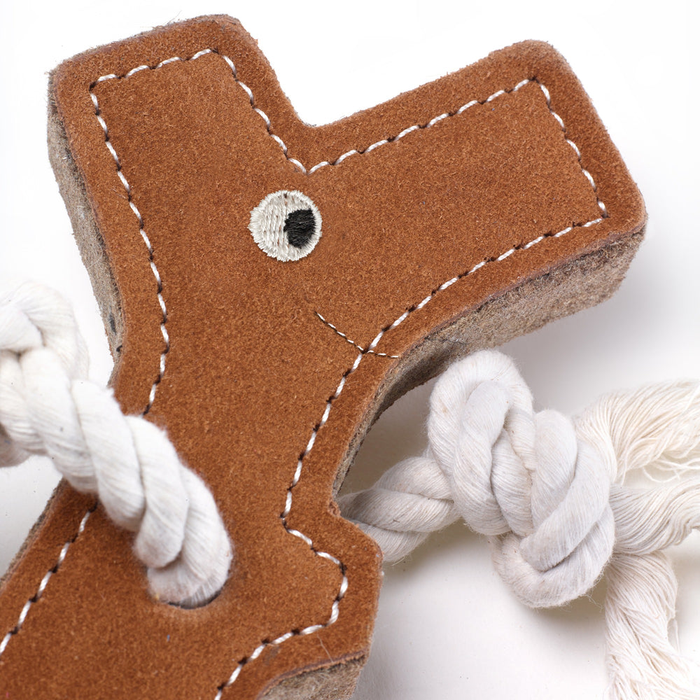 Stick man dog toy