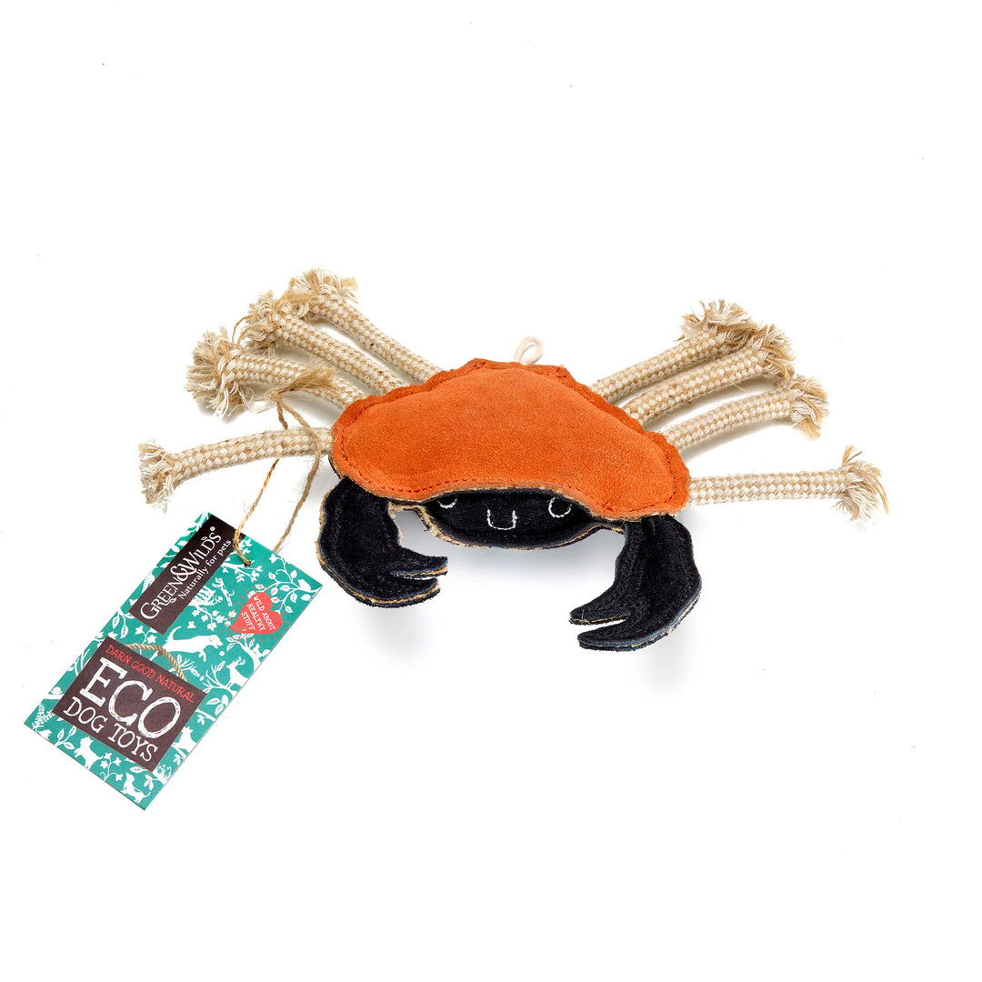Carlos the Crab dog toy