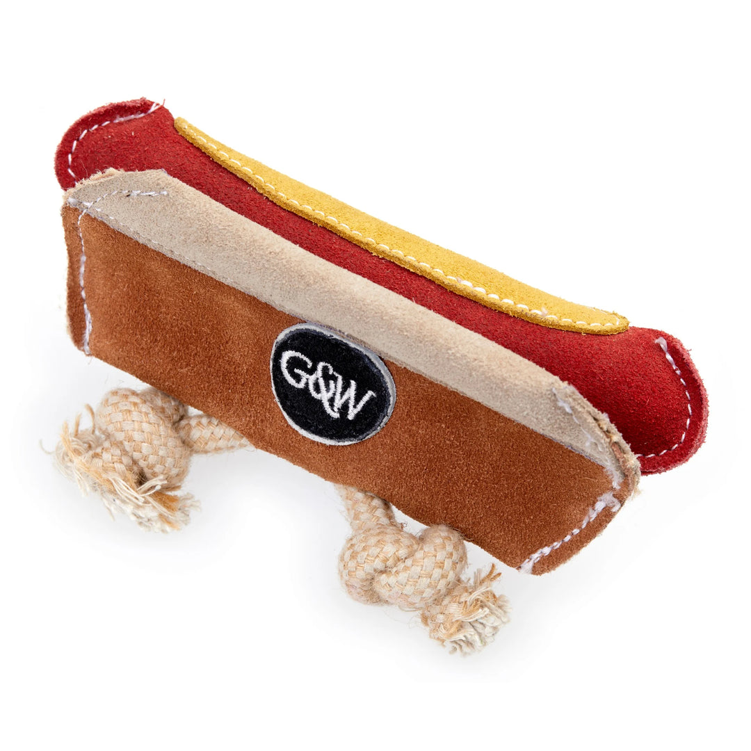 Harry the Hot Dog dog toy